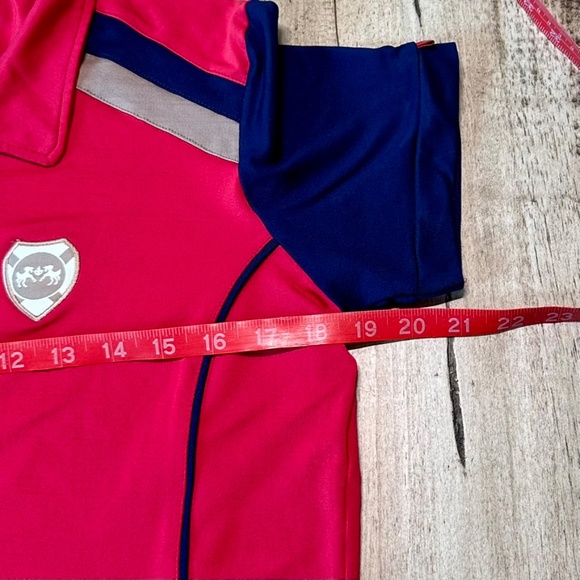 Equine Couture Carrington Short Sleeve Polo Style Riding Shirt - Picture 8 of 11